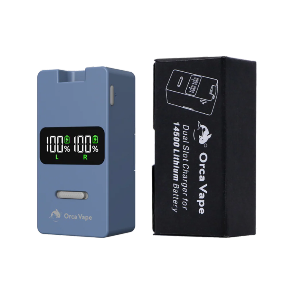 Orca vape San dynasty dual slot 14500 battery charger