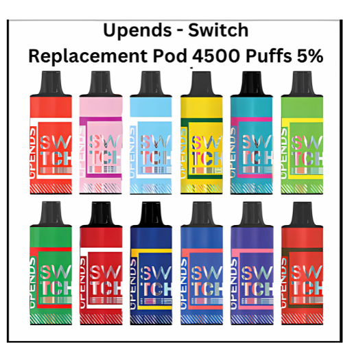 Upends switch 4500puffs pods