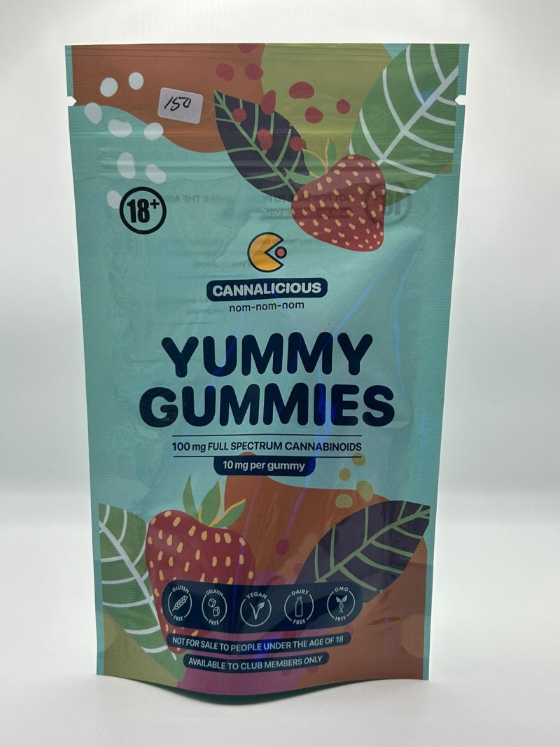 Cannalicious yummy gummies 100mg