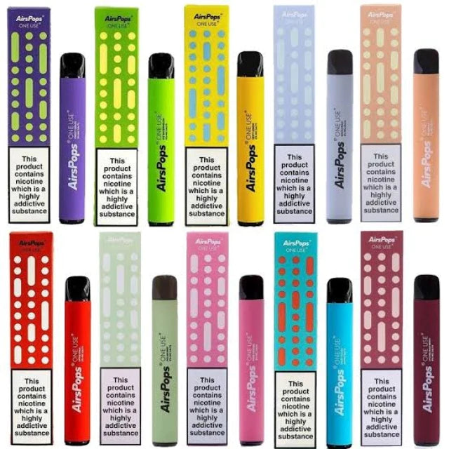 Airscream – AirPops ONE USE – The Vape Hubb