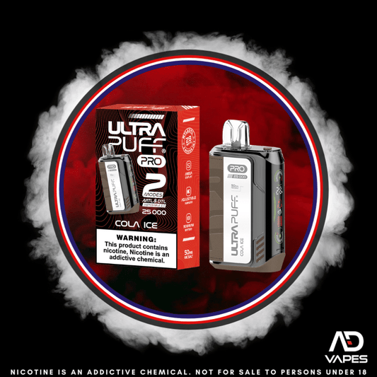 Ultra puff pro 25k 50mg disposable