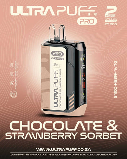 Ultra puff pro 25k 50mg disposable
