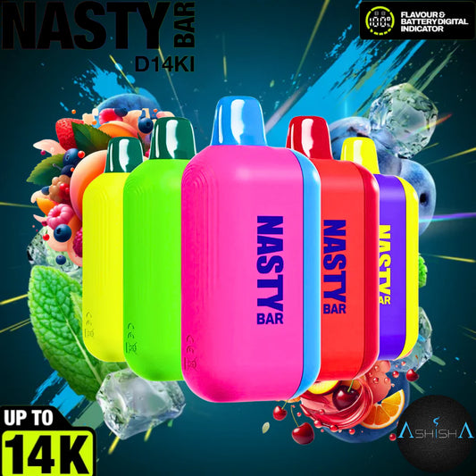 Nasty disposable 14k 5%