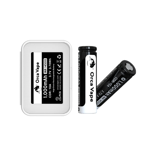Orca vape San dynasty 14500 lithium batteries