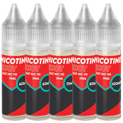 Nicotine shot variations