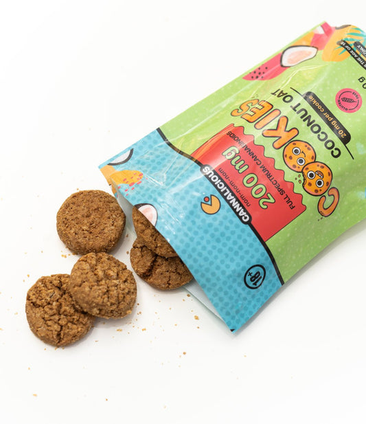 Cannalicious 200mg coconut oat cookies(20mg per cookie)
