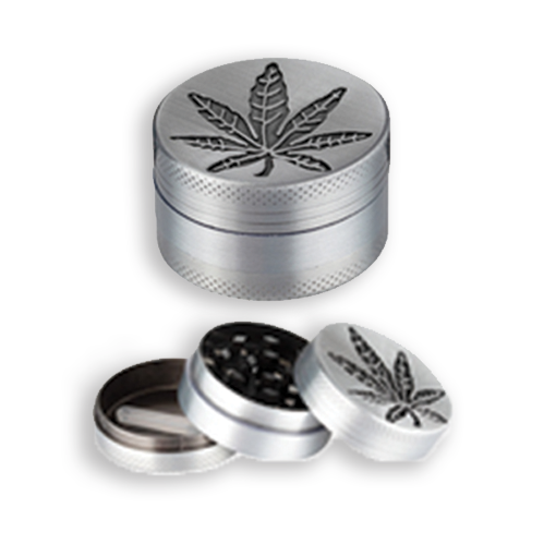 Weed leaf 3piece grinder