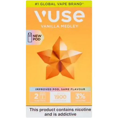 Vuse pods 1900puffs 3%