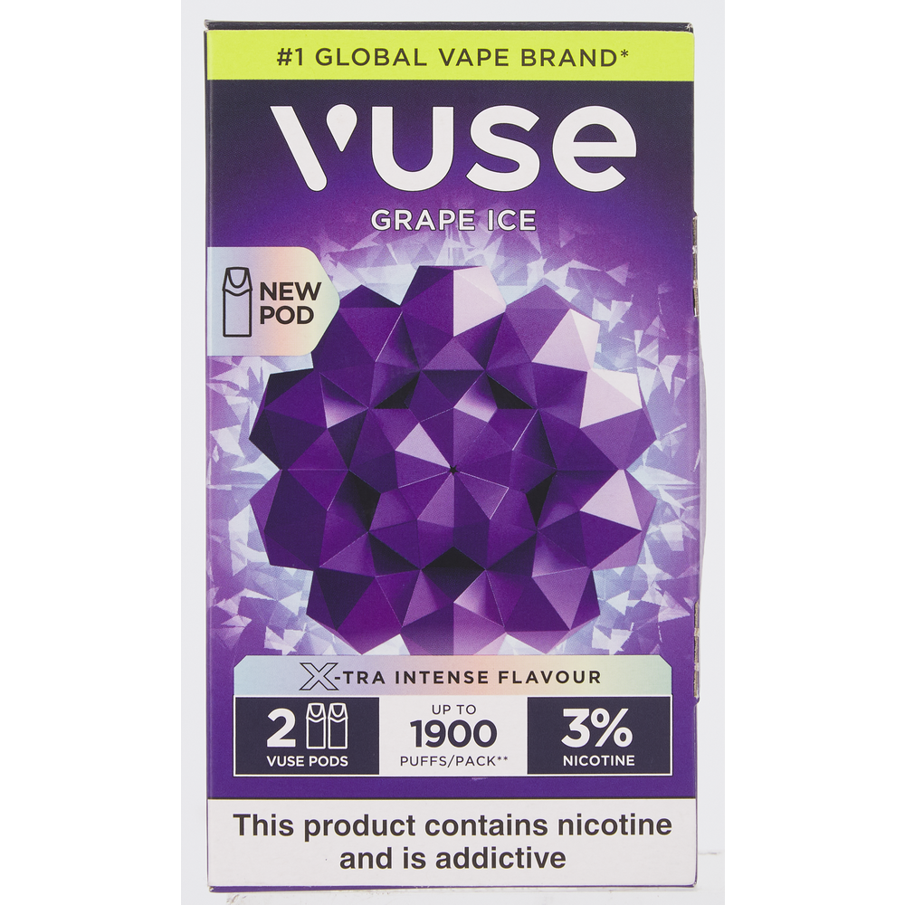 Vuse pods 1900puffs 3%