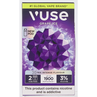 Vuse pods 1900puffs 3%