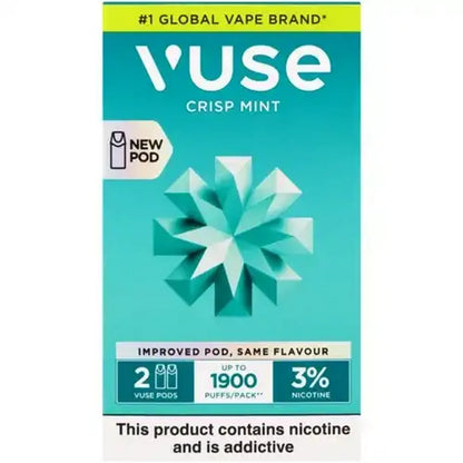 Vuse pods 1900puffs 3%