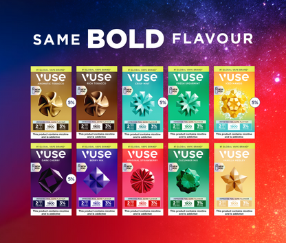 Vuse pods 1900puffs 3%