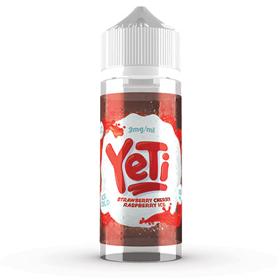 Yeti Strawberry Cherry Raspberry Ice 100ml 3mg